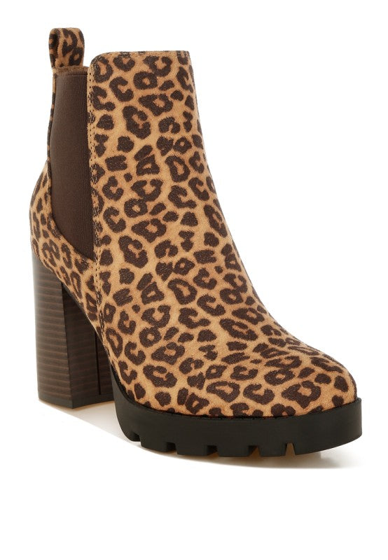 SONIA BLOCK HEELED BOOTS