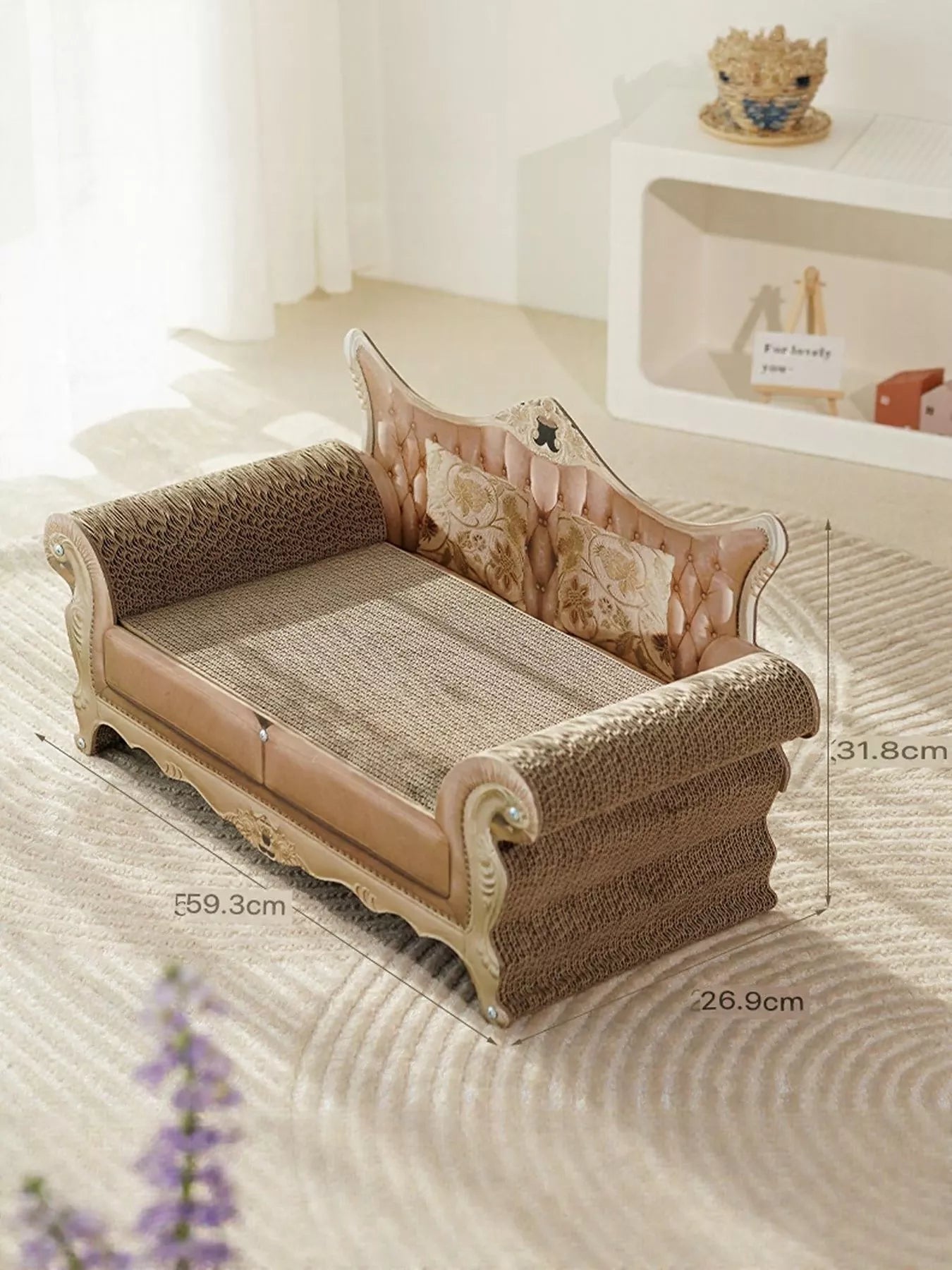 Retro Wear - Resistant Cat Scratcher Lounge - Loving It Shop
