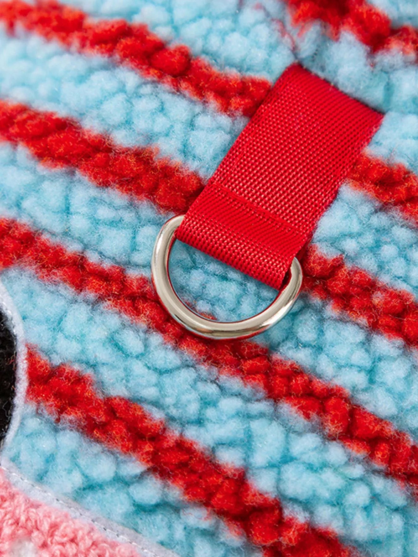 Striped Hooded Plush Pet Sweater - Loving It Shop