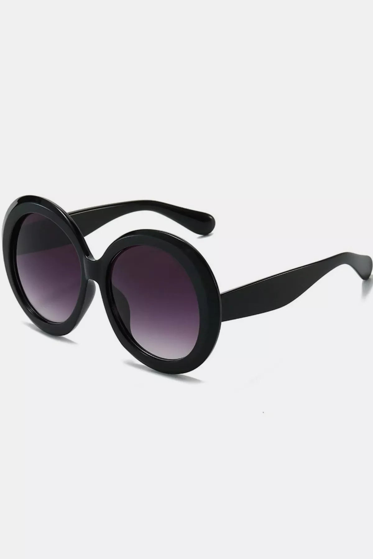 Oversized Round Frame Fashion Sunglasses - Loving It Shop