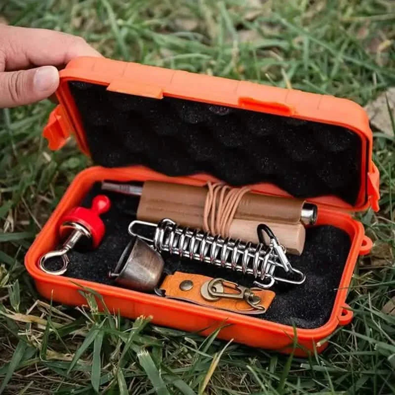 Durable EDC Tool Box – Shockproof &amp; Waterproof, Compact Travel Organizer