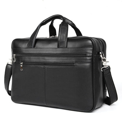 Leather Handbag Briefcase Napa Leather Comfortable Texture Men&