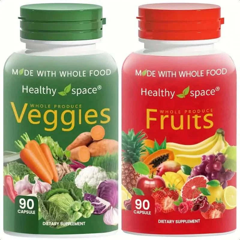 2-Pack: Balance Of Nature Fruit &amp; Vegetables Food Supplement