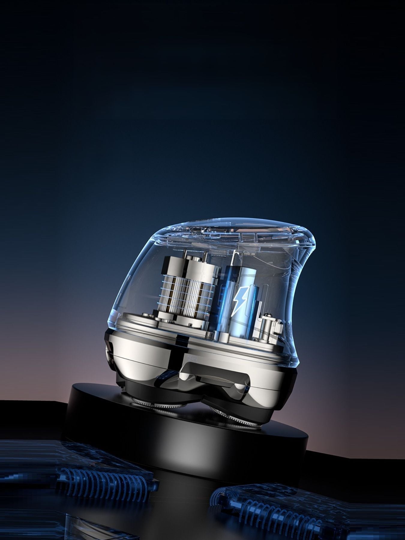 Rechargeable 5 - Head Rotary Shaver - Loving It Shop