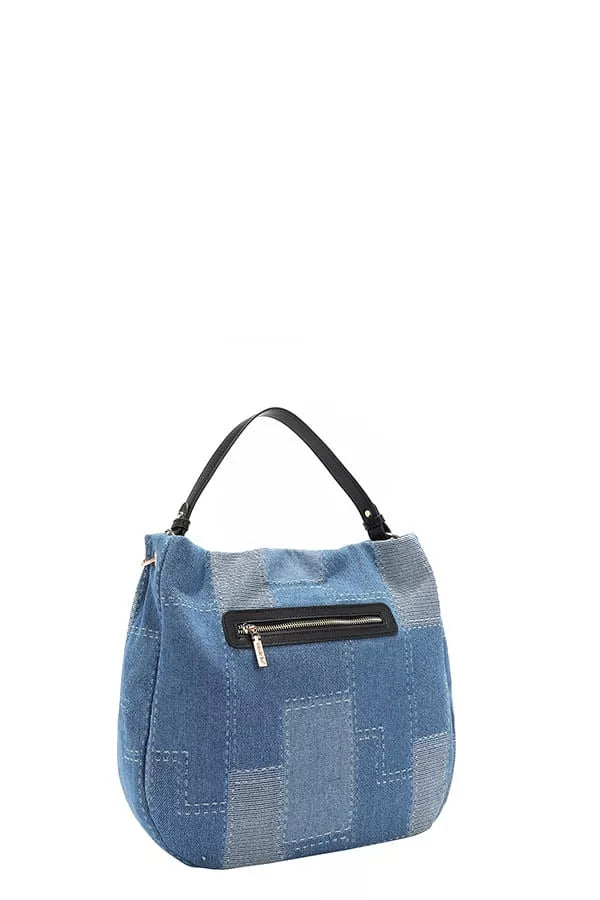 Bosque De Amor Denim Hobo Bag