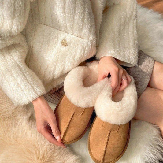 Cozy Plush - Lined Slippers - Loving It Shop