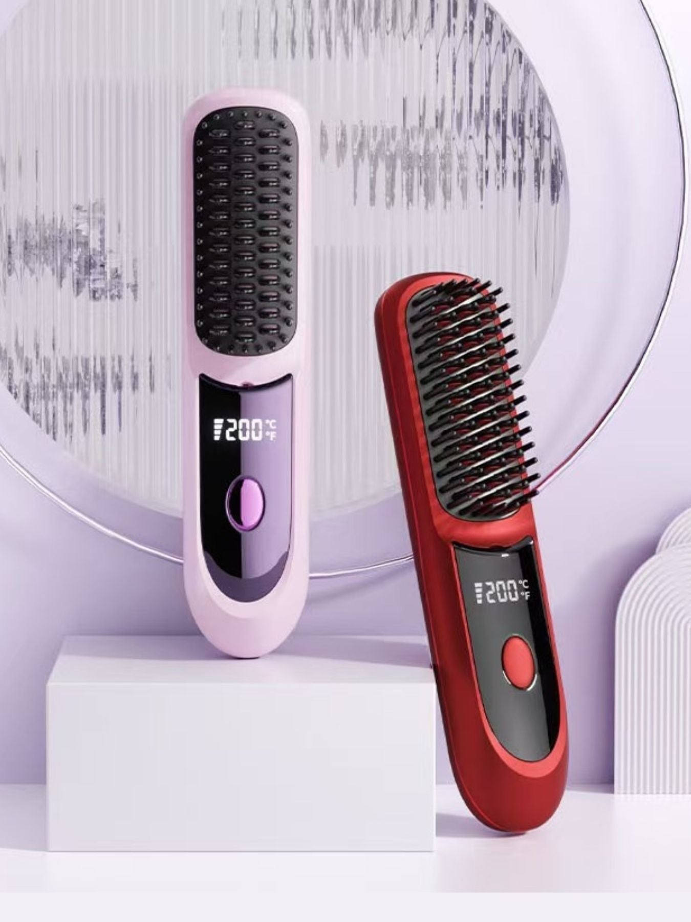 Fast Heating Anti - Scald Straightening Comb - Loving It Shop