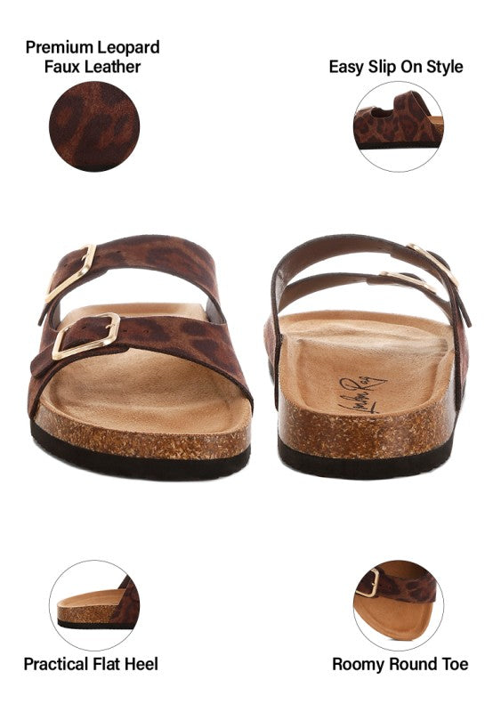 Gloriosa The Double Strap Slide Sandals