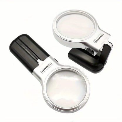 Foldable HD Multi-Power Magnifying Glass (Handheld &amp; Desktop)