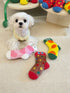 Cartoon Socks Pet Plush Toys - Loving It Shop