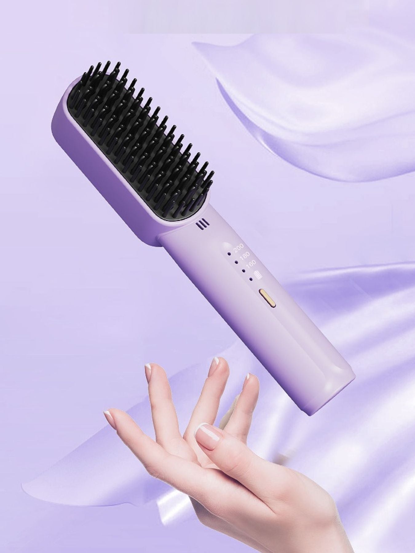 Portable Heated Straightening Comb - Loving It Shop