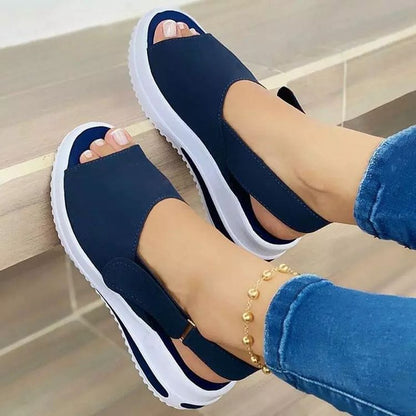 Large Size Thick Sole Heightening Women&