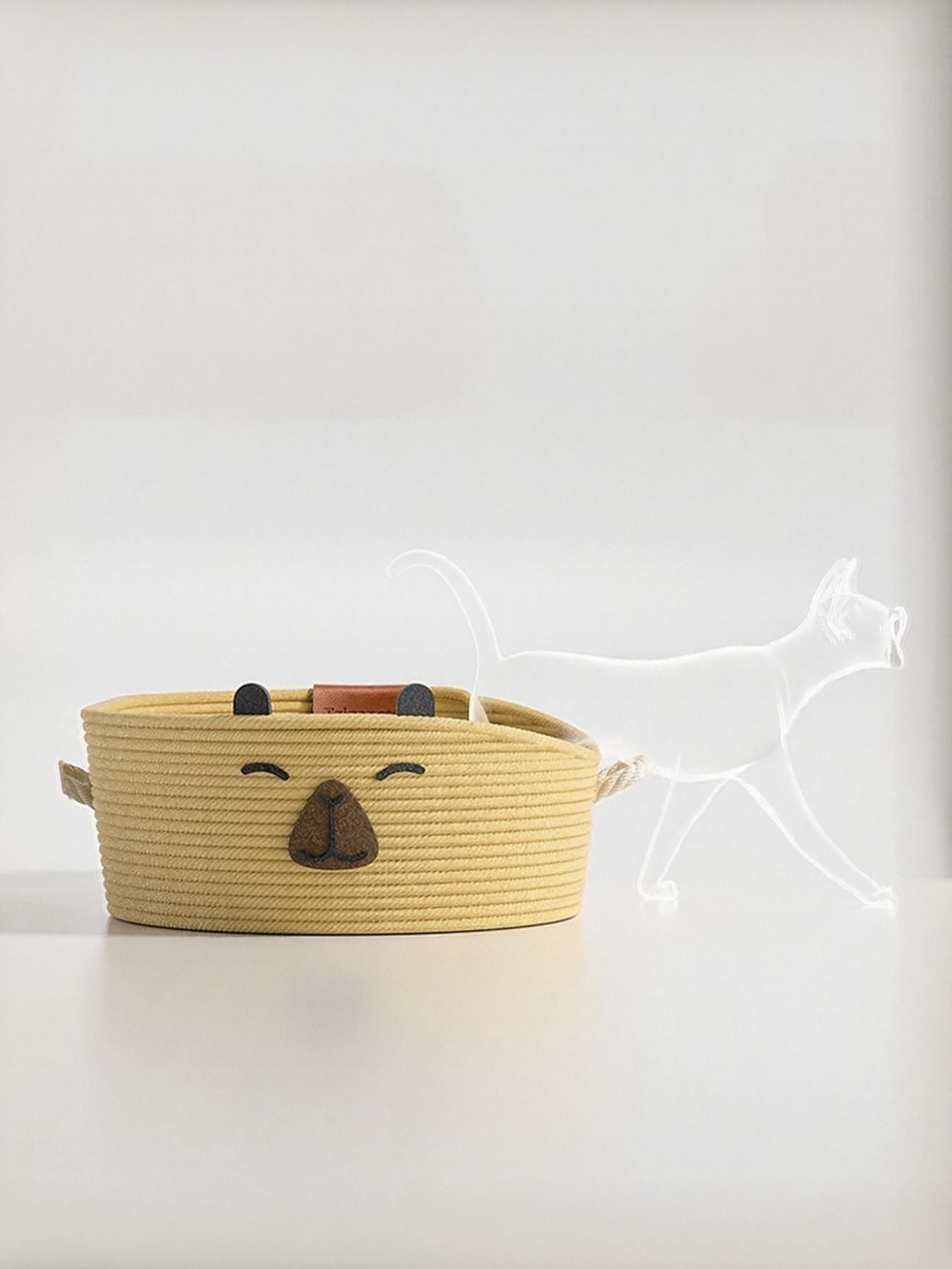 Woven Rope Oval Pet Bed - Loving It Shop
