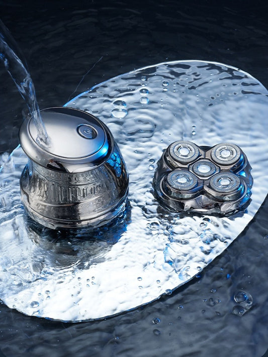 Rechargeable 5 - Head Rotary Shaver - Loving It Shop