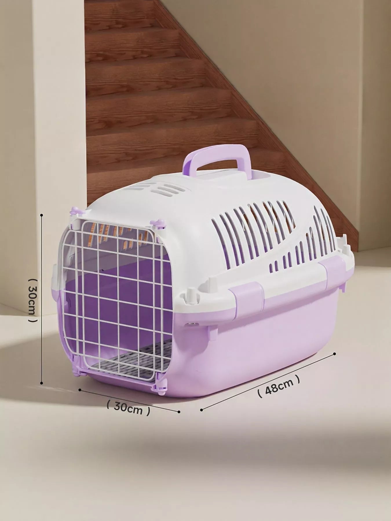 Portable Ventilated Pet Carrier Travel Cage - Loving It Shop