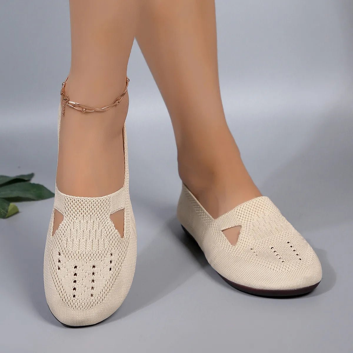 Cutout Mesh Slip Ons - Loving It Shop