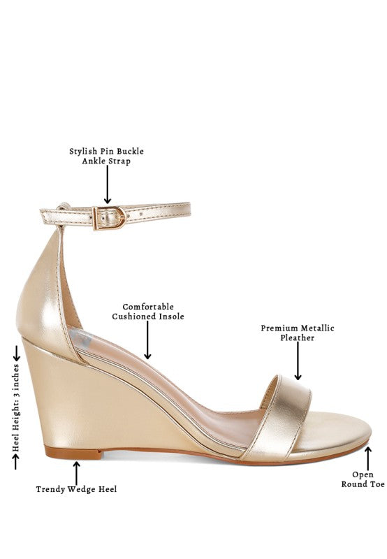 Volora Dressy Wedge Heel Sandals