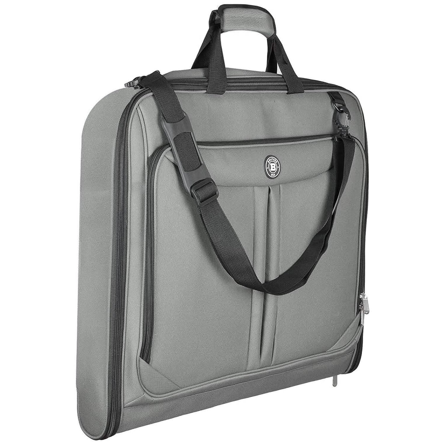 Bolford Travel Garment Bag For Business Trips And Travel With Padded Computer Pocket