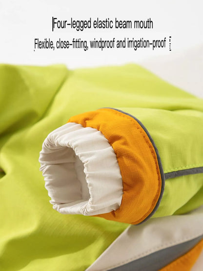 Color Block Warm Pet Jumpsuit - Loving It Shop