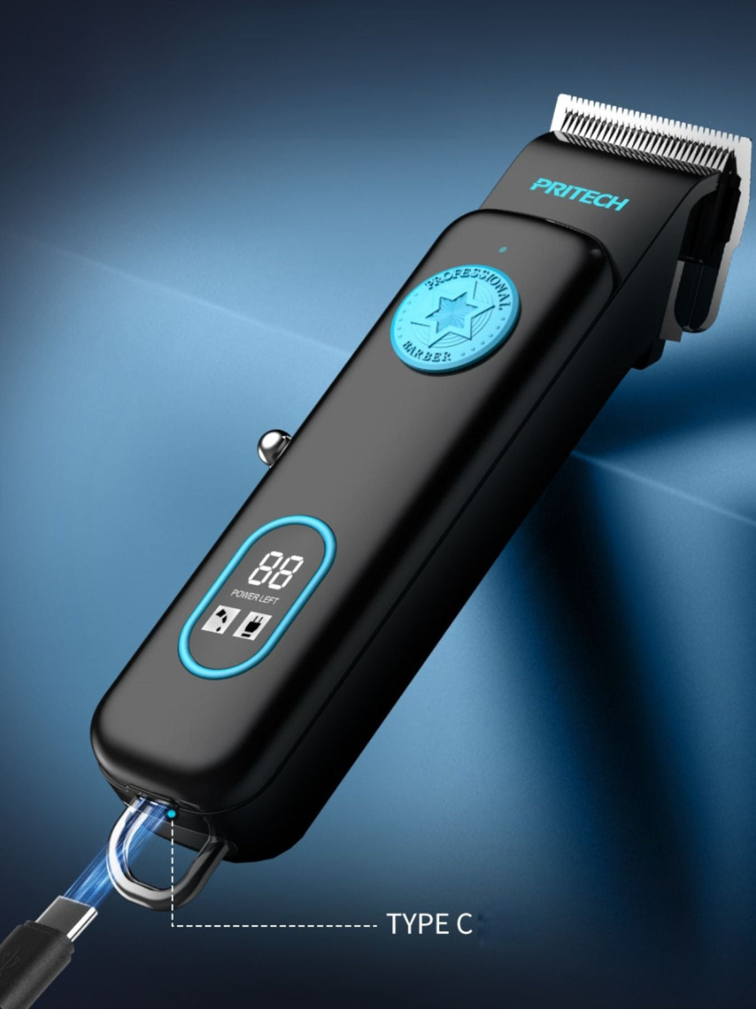Cordless Hair Clipper with LED Display - Loving It Shop
