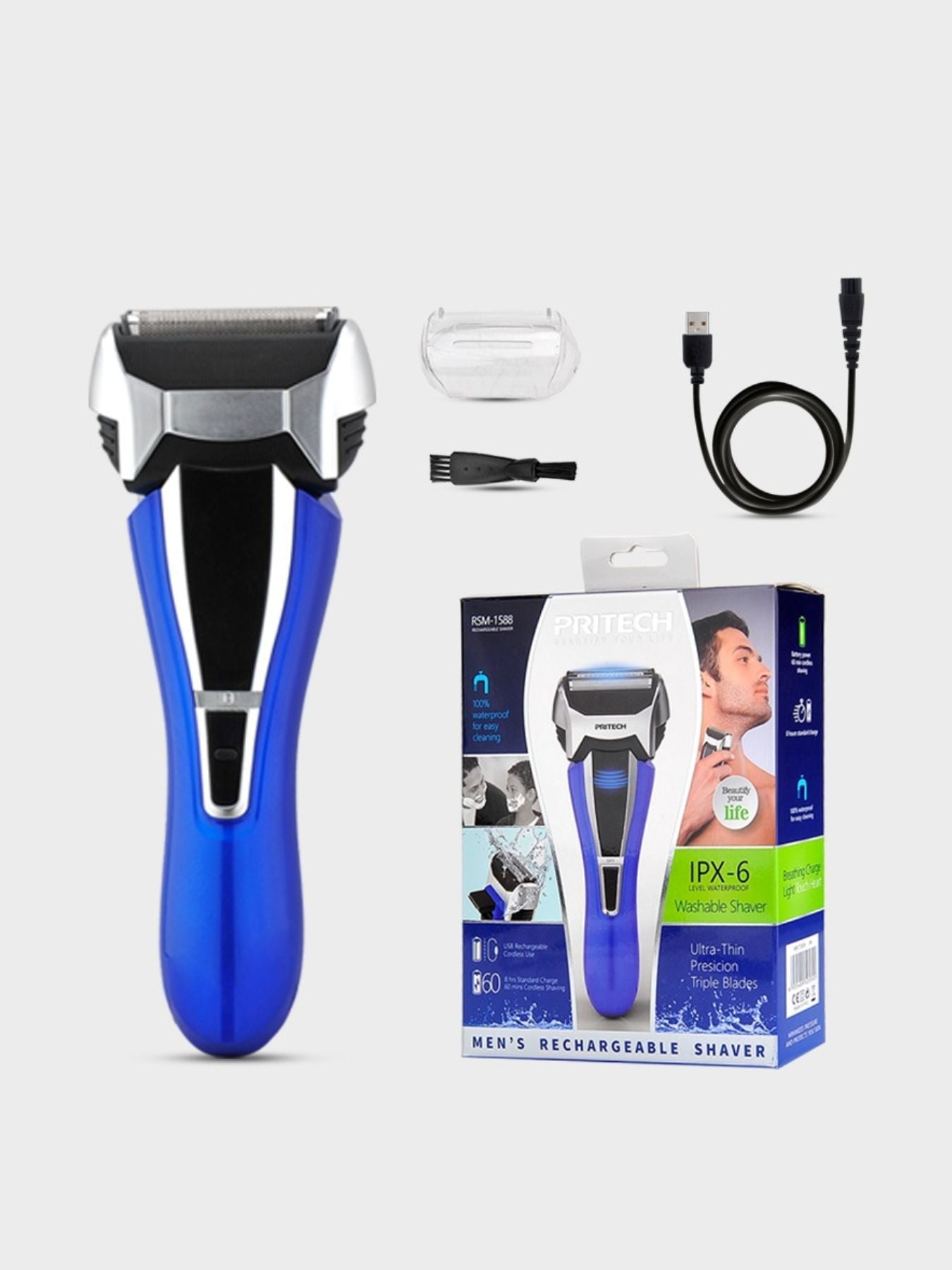 Rechargeable Electric Shaver - Loving It Shop
