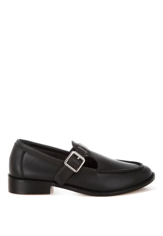 Tesoro Low Heel Mary Jane Loafers