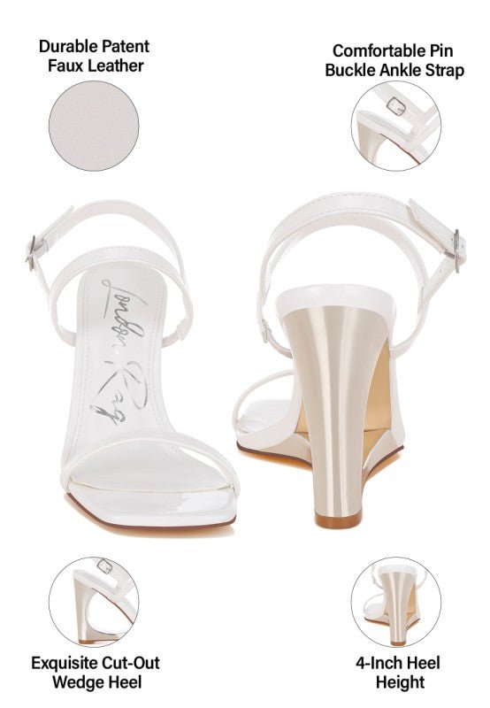 Ladra Fantasy Wedge Heel Sandals - Loving It Shop