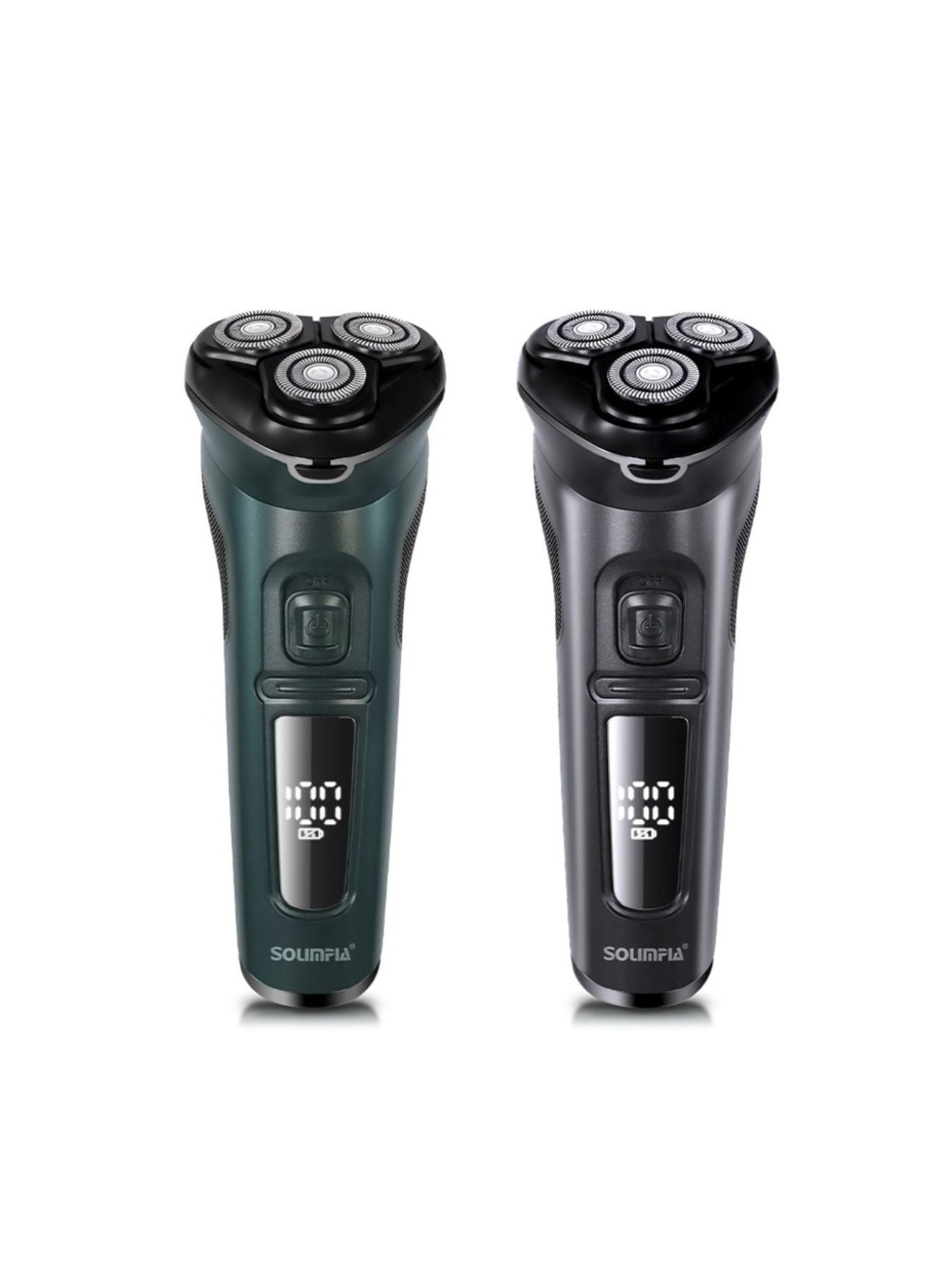 Rechargeable Rotary Electric Shaver with LED Display - Loving It Shop