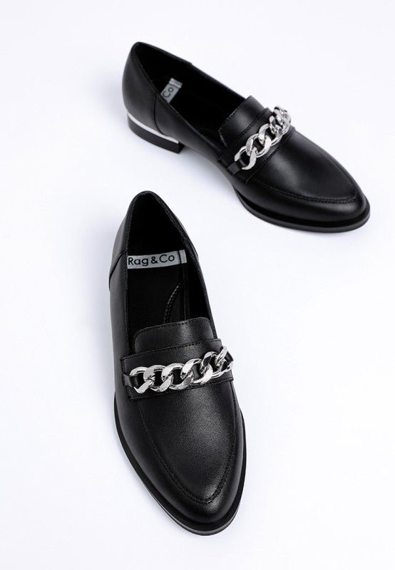 POLA Leather Horsebit Loafers - Loving It Shop