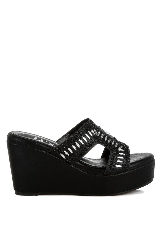Marnier Diamante & Rhinestone Detail Sandals