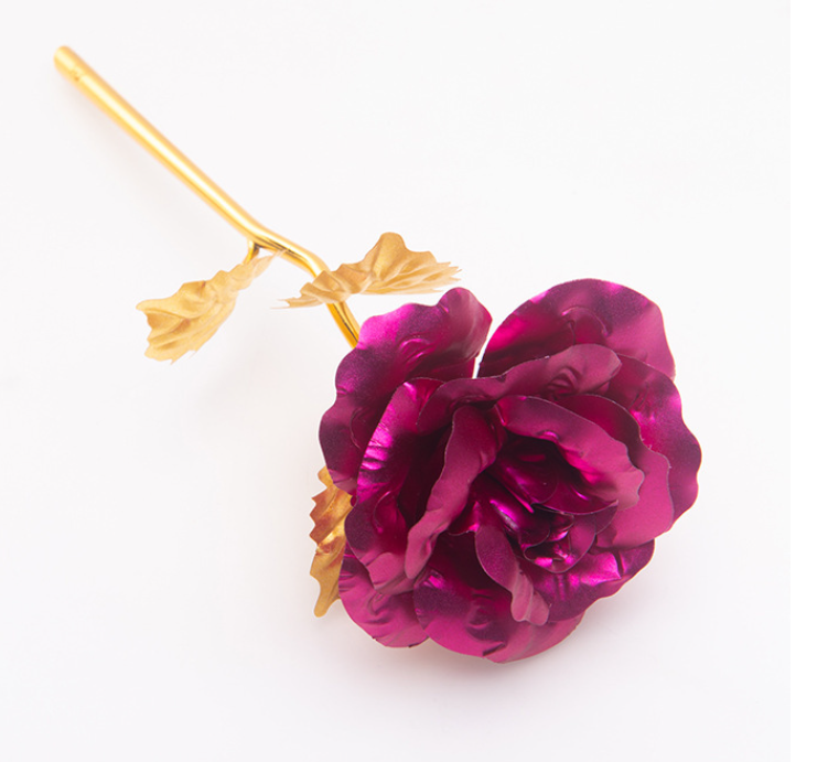 24K Gold Foil Rose - Gift for Mother&