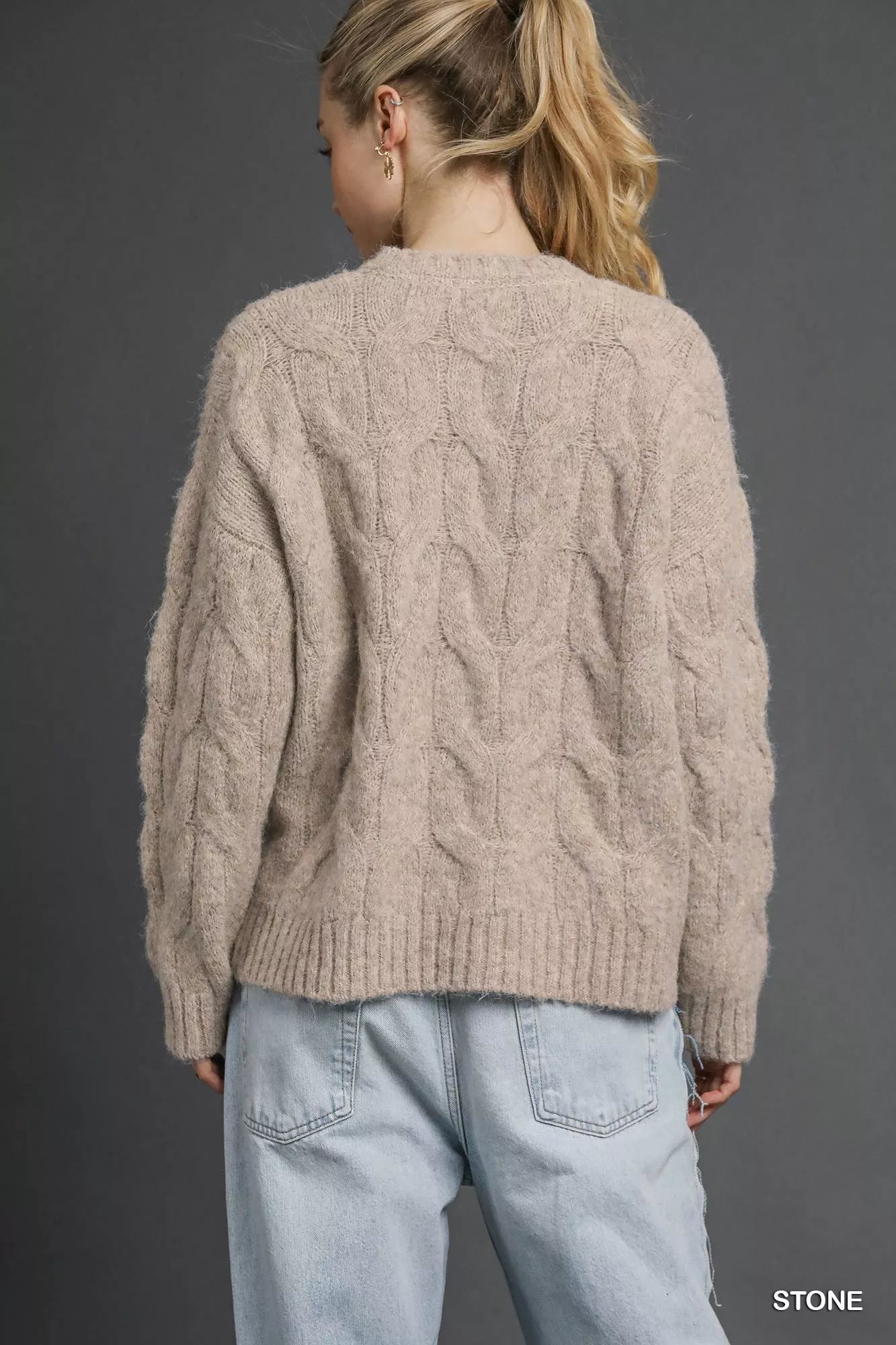 Cable Knit Cozy Sweater