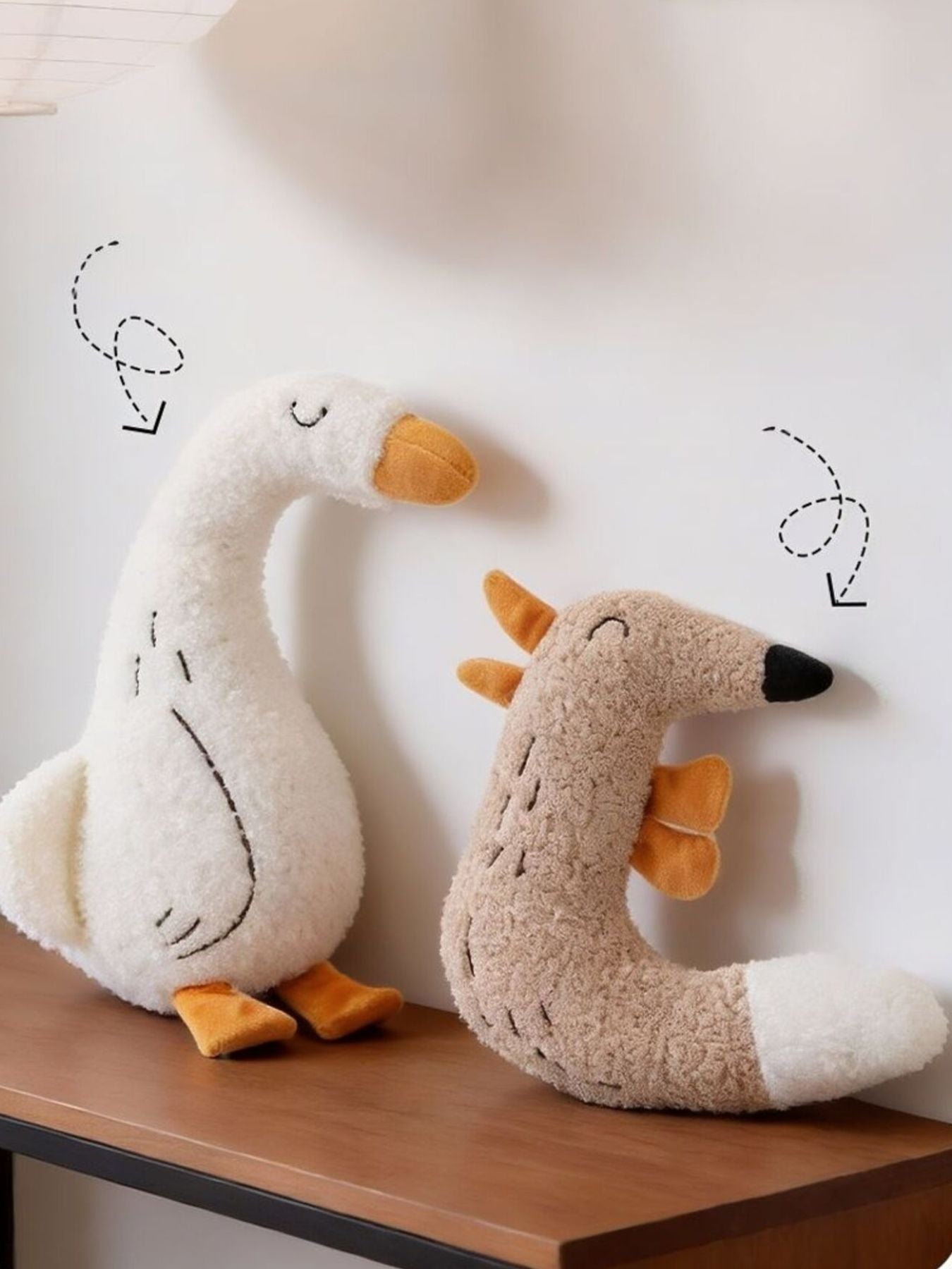 Duck & Fox Design Pet Plush Toys - Loving It Shop