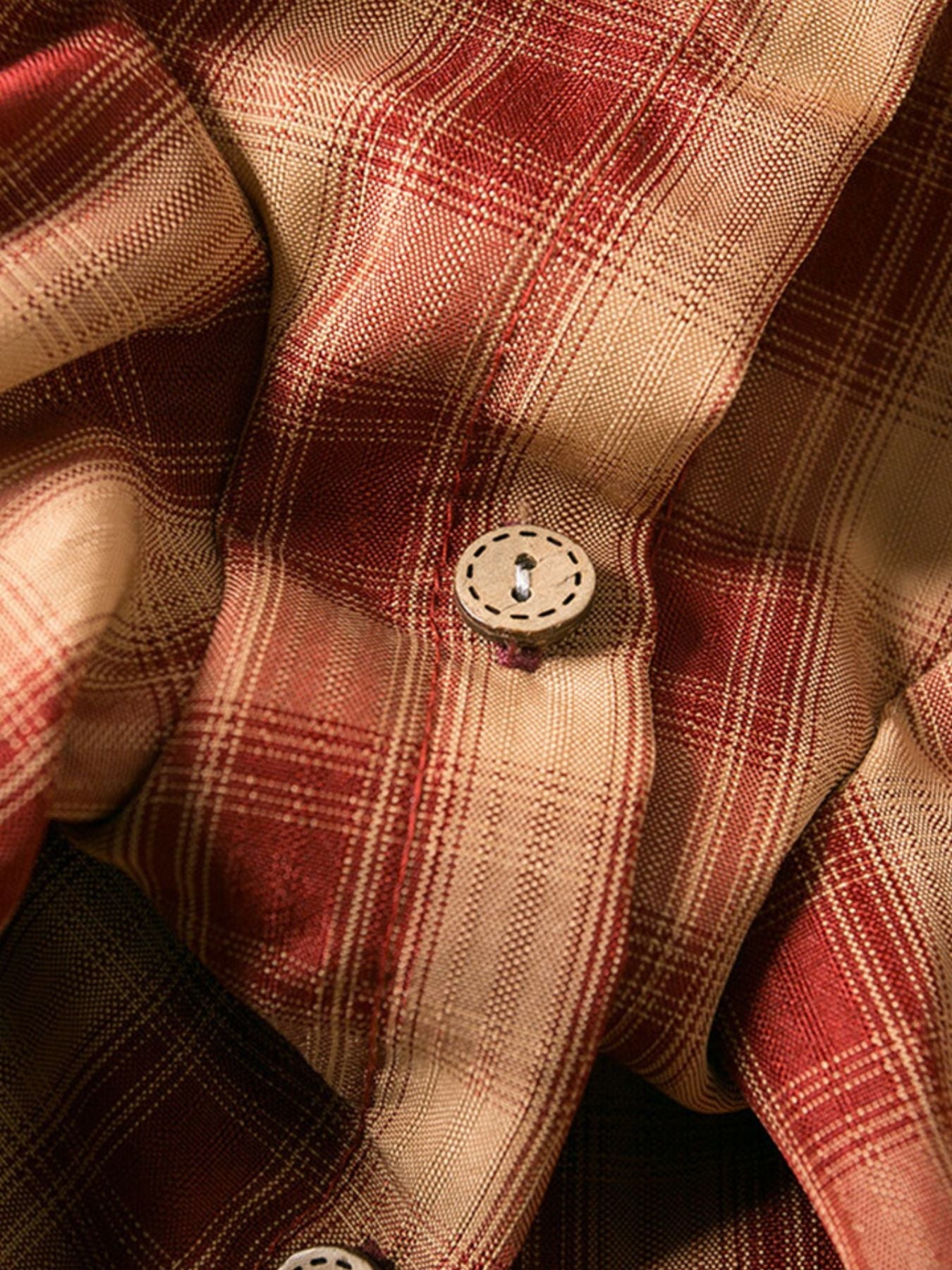Plaid Button - Down Pet Shirt - Loving It Shop