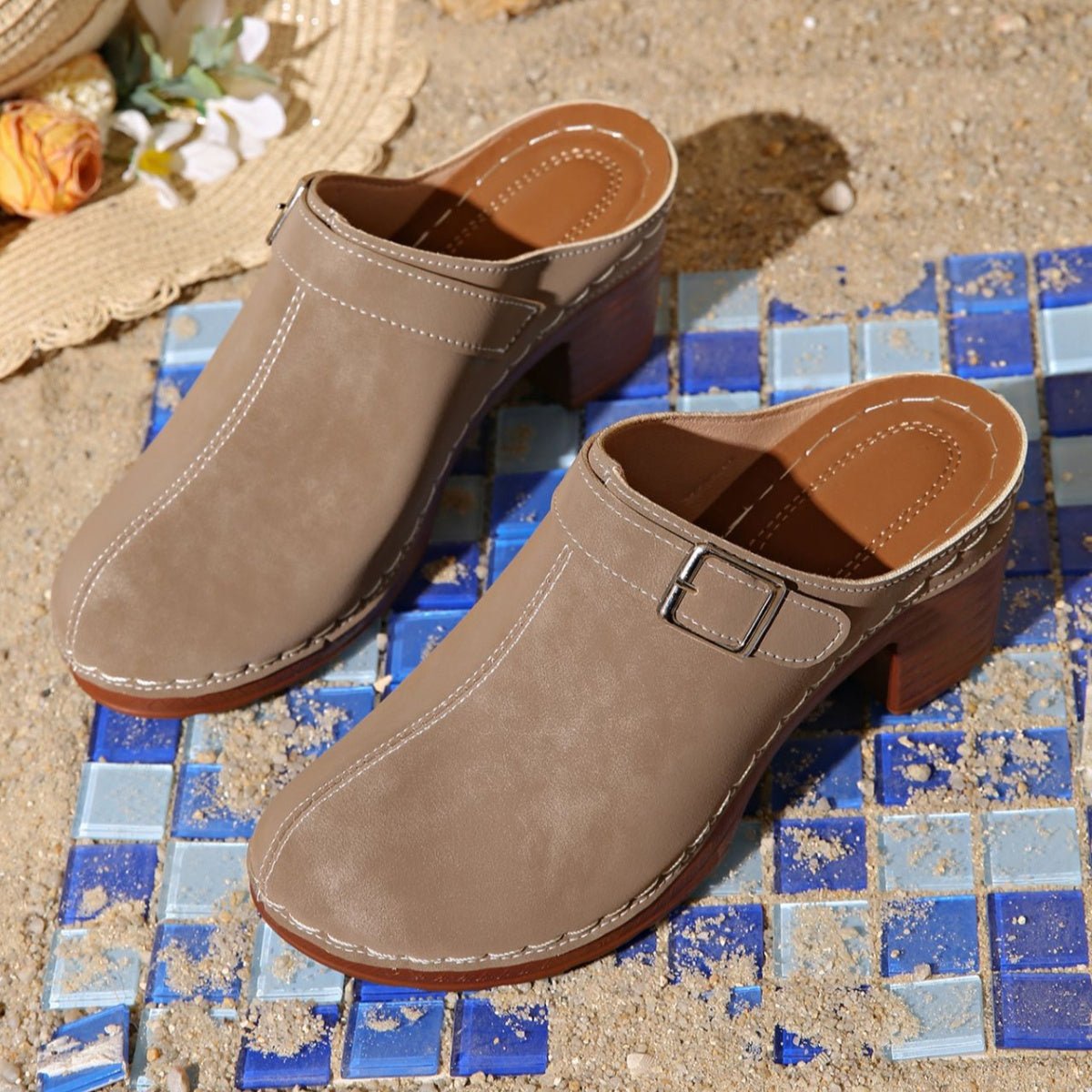 Round Toe Platform Slip - Ons - Loving It Shop