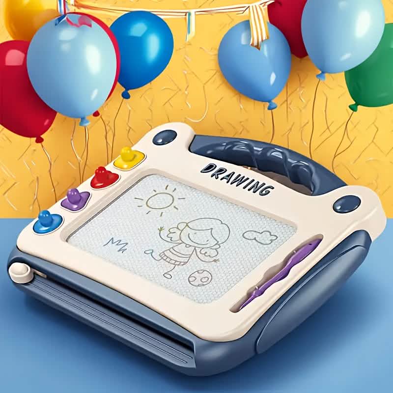 Magnetic 3-in-1 Drawing Board Toy, Draw, Write, Erase &amp; Repeat