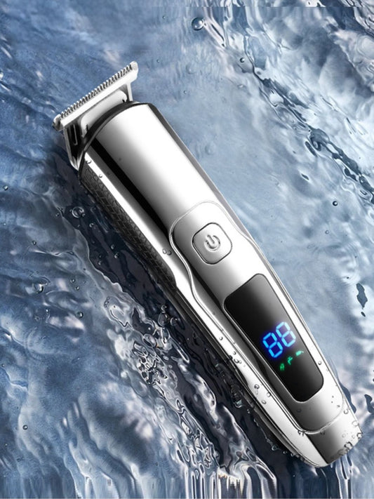 Waterproof Hair Clipper with LED Display - Loving It Shop