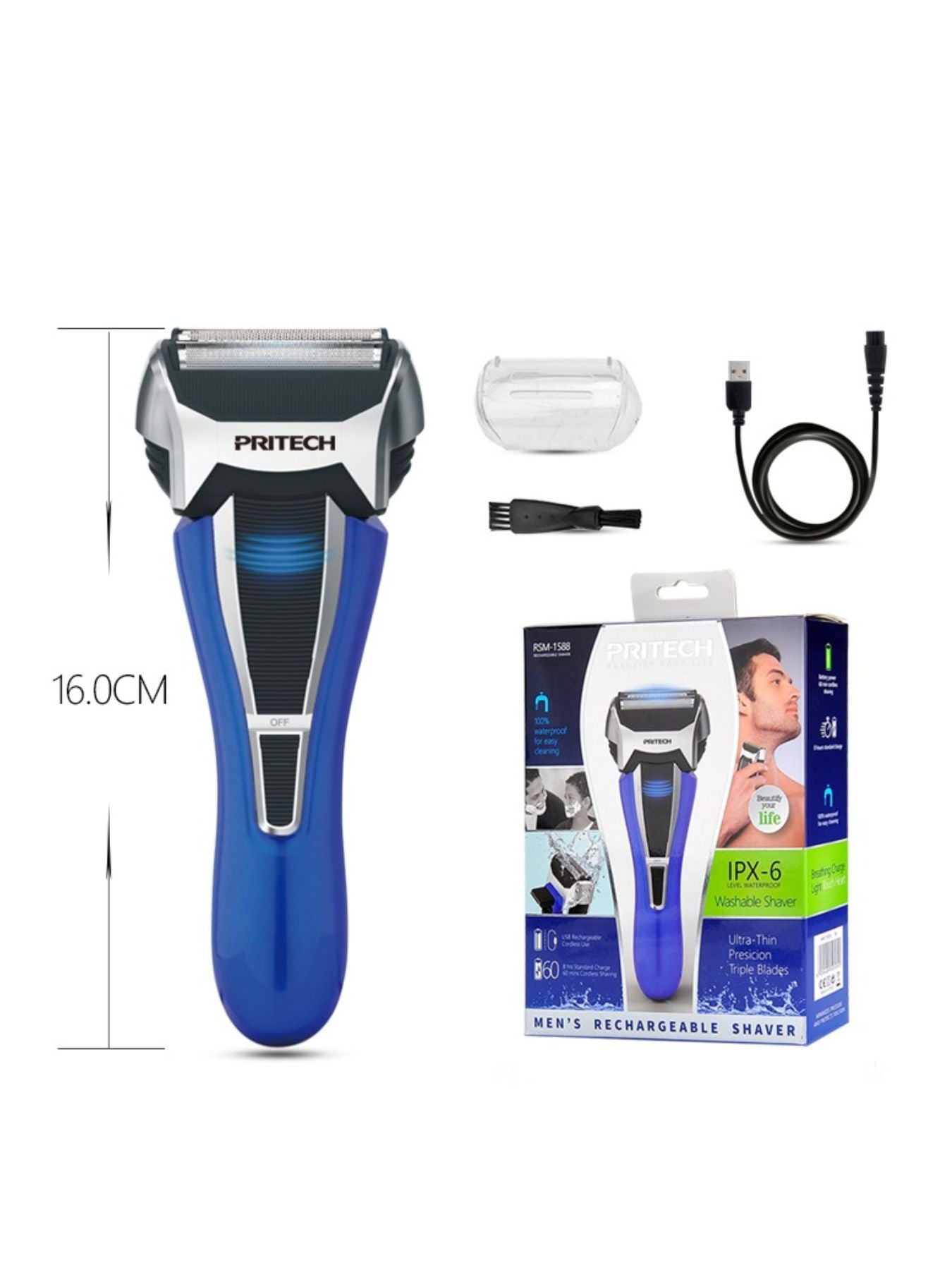 Rechargeable Electric Shaver - Loving It Shop