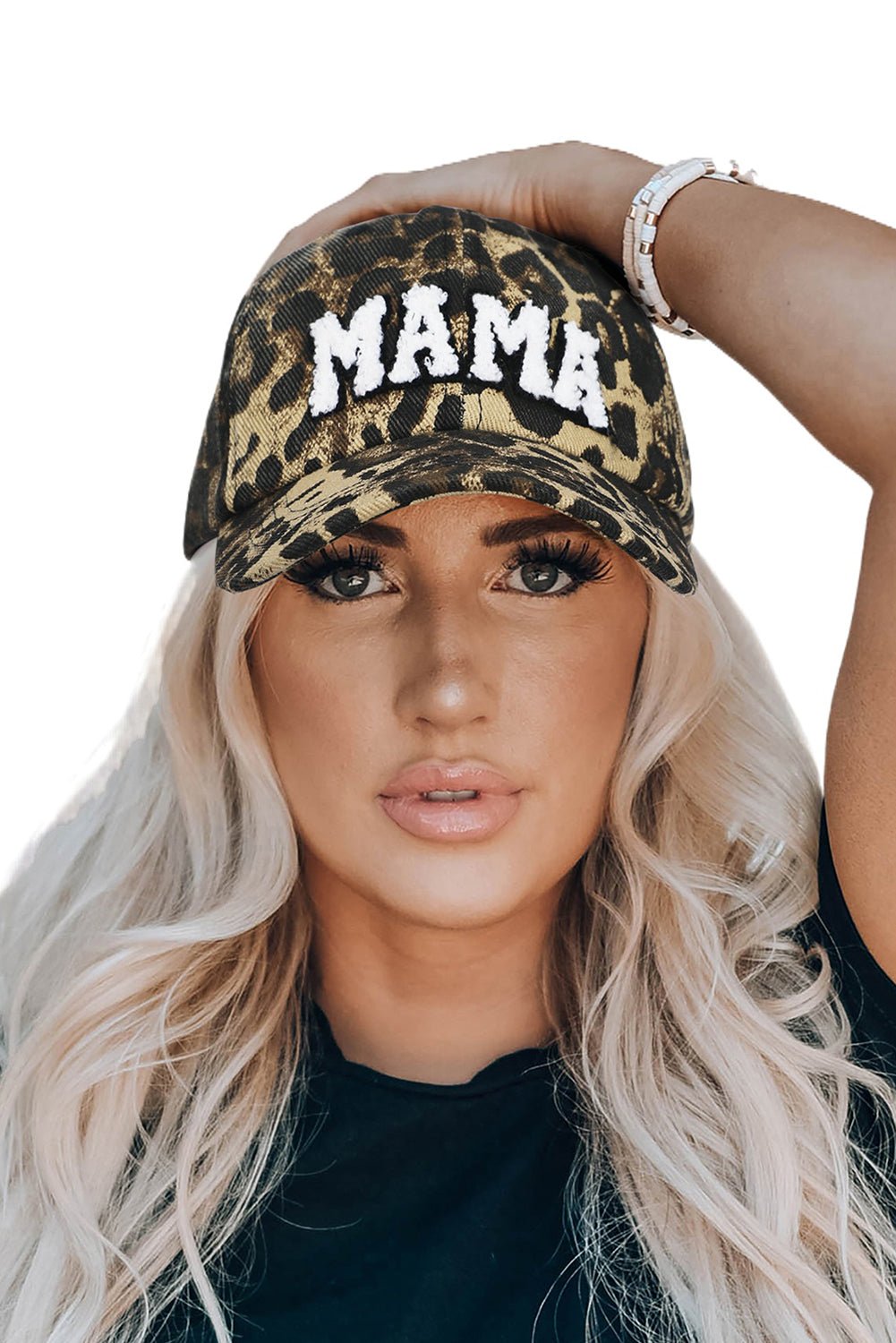 Leopard MAMA Embroidered Leopard Baseball Cap - Loving It Shop