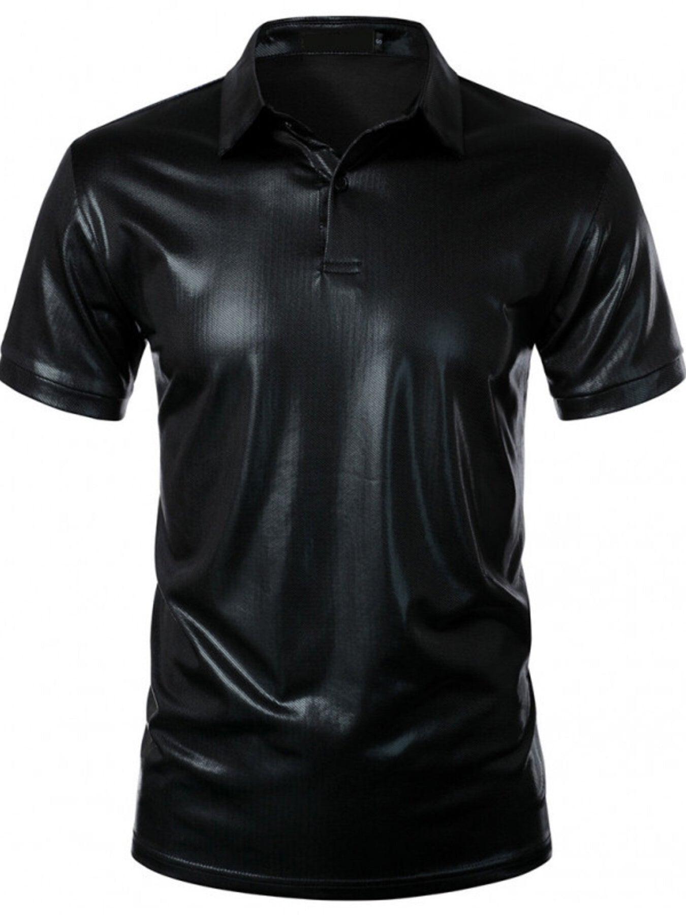 Men's Collared Neck Short Sleeve Polo