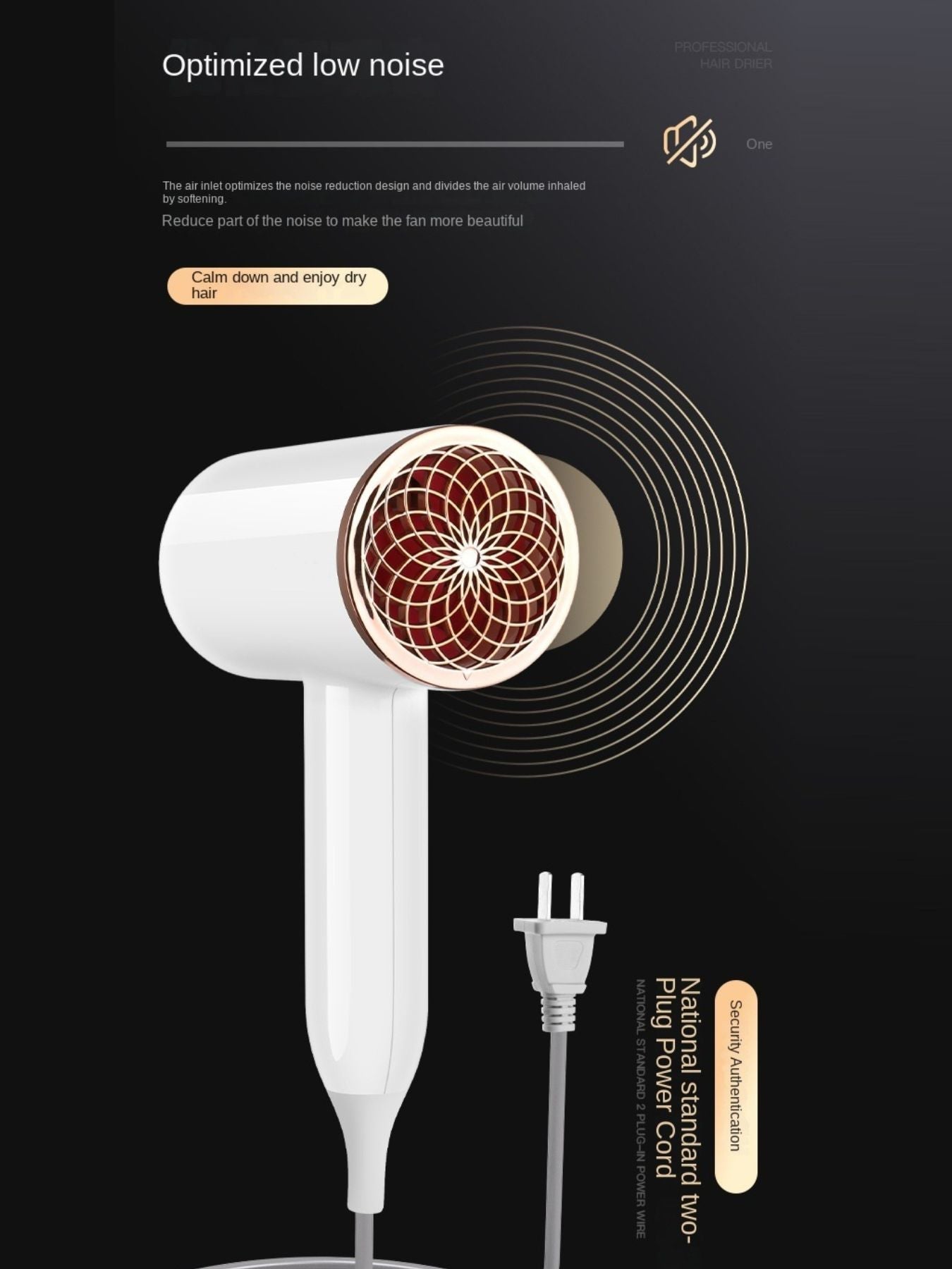 Quick - Drying & Hair Care Household Hair Dryer - Loving It Shop