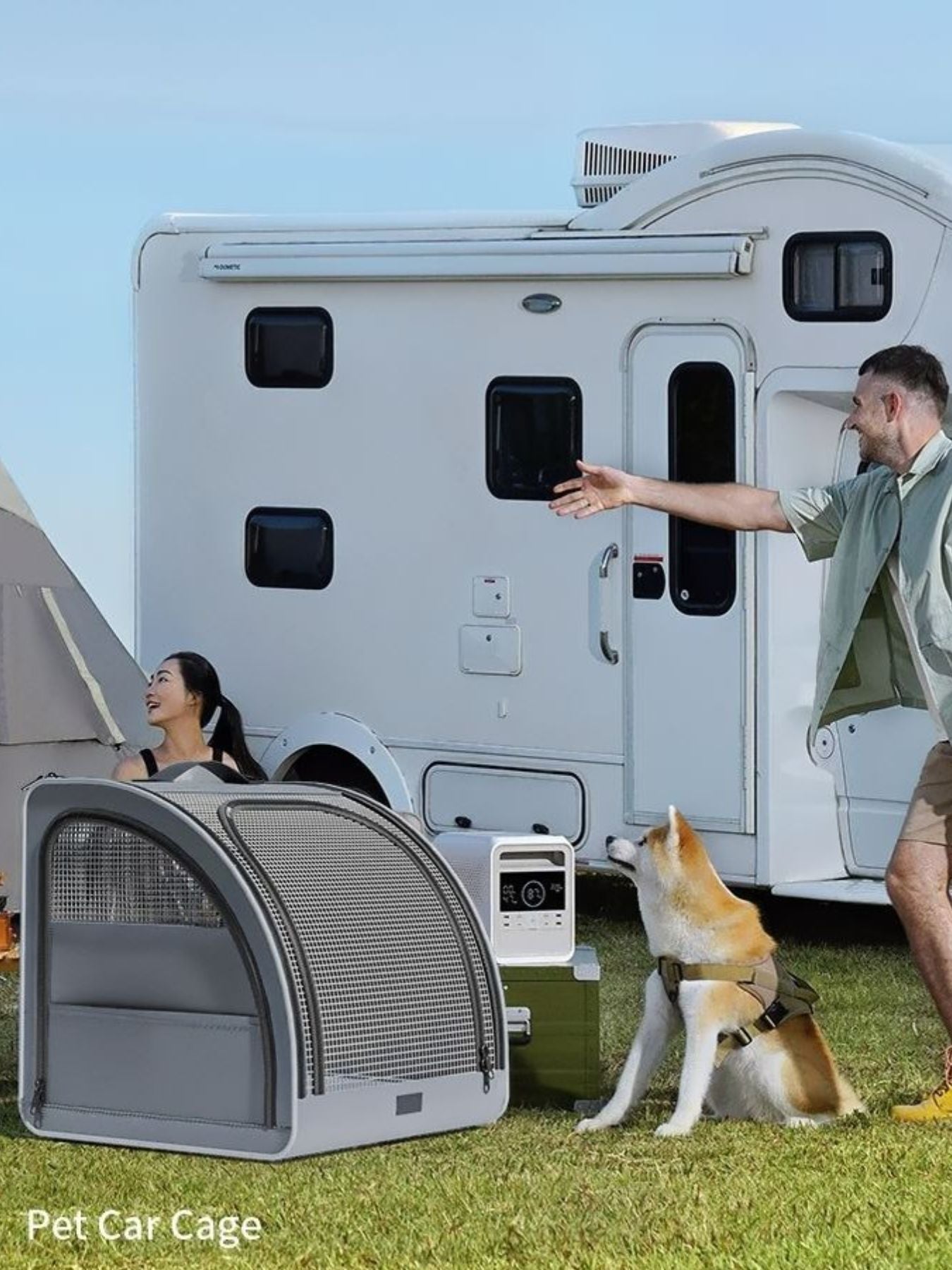 Portable Breathable Car Pet Cage - Loving It Shop