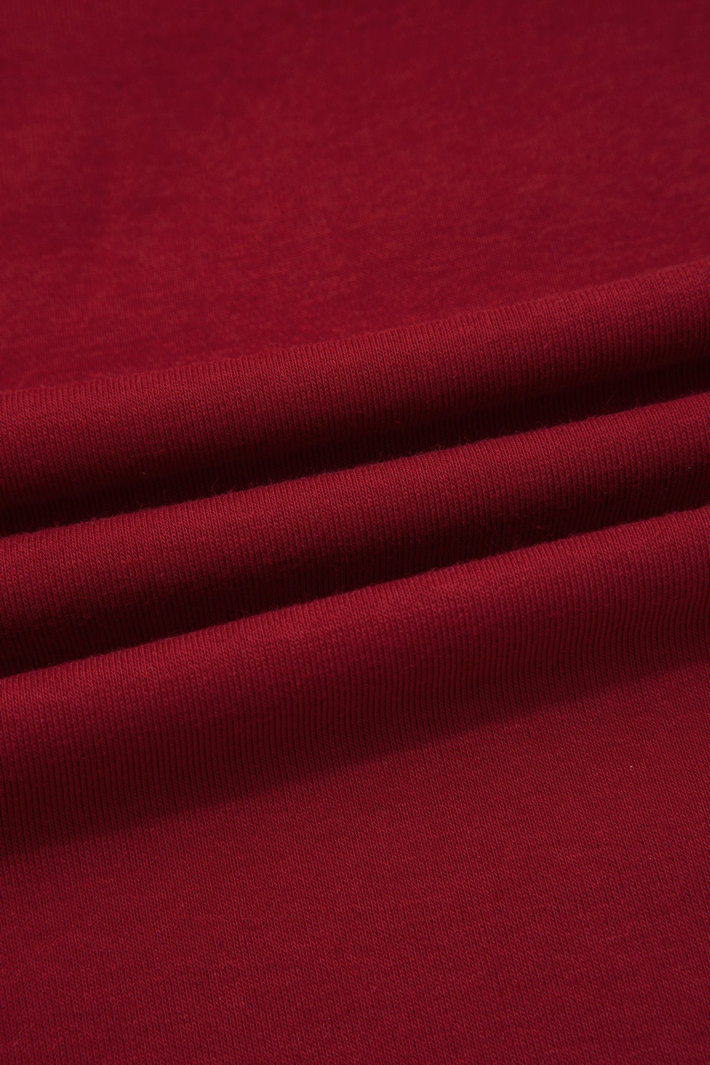 Racing Red Drop Shoulder Boxy Tee and Barrel Pants Set