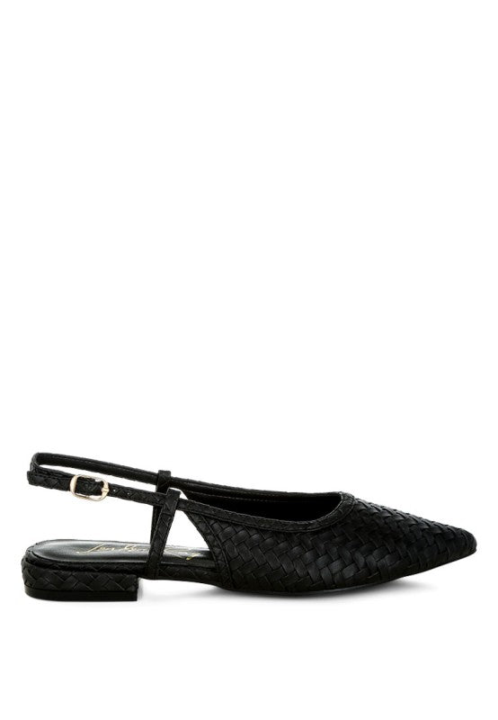 Kurina Woven Slingback Sandals
