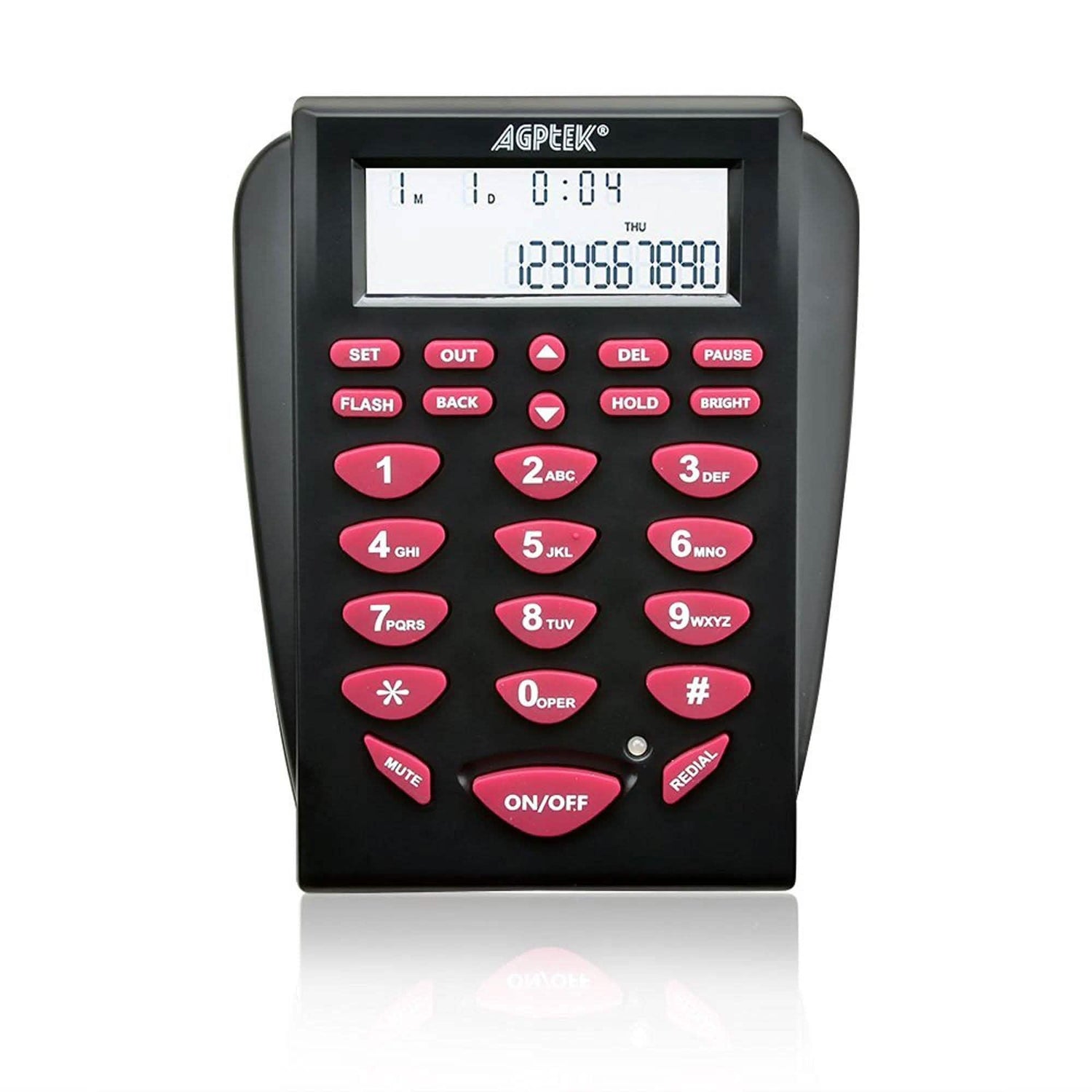 Call Center Dialpad Corded Headset Office Telephone with Corded Headset