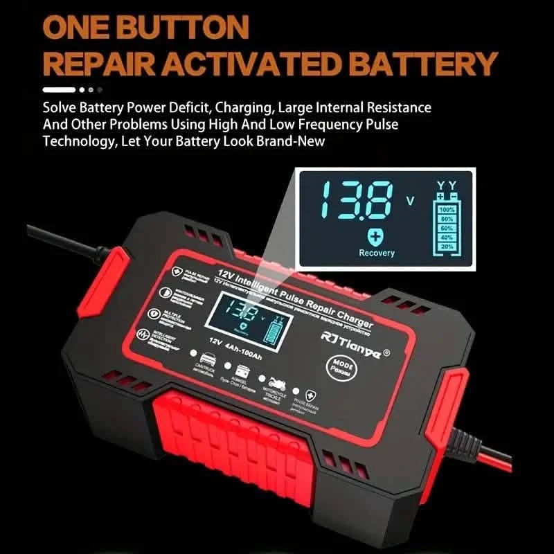 Car Battery Fast &amp; Efficiently Charger