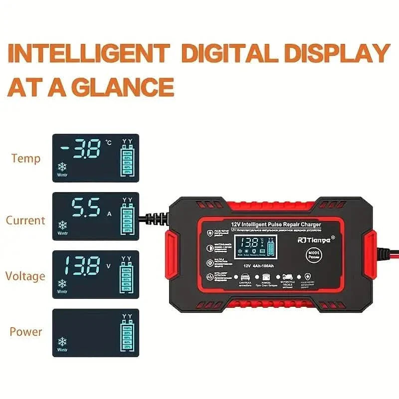 Car Battery Fast &amp; Efficiently Charger