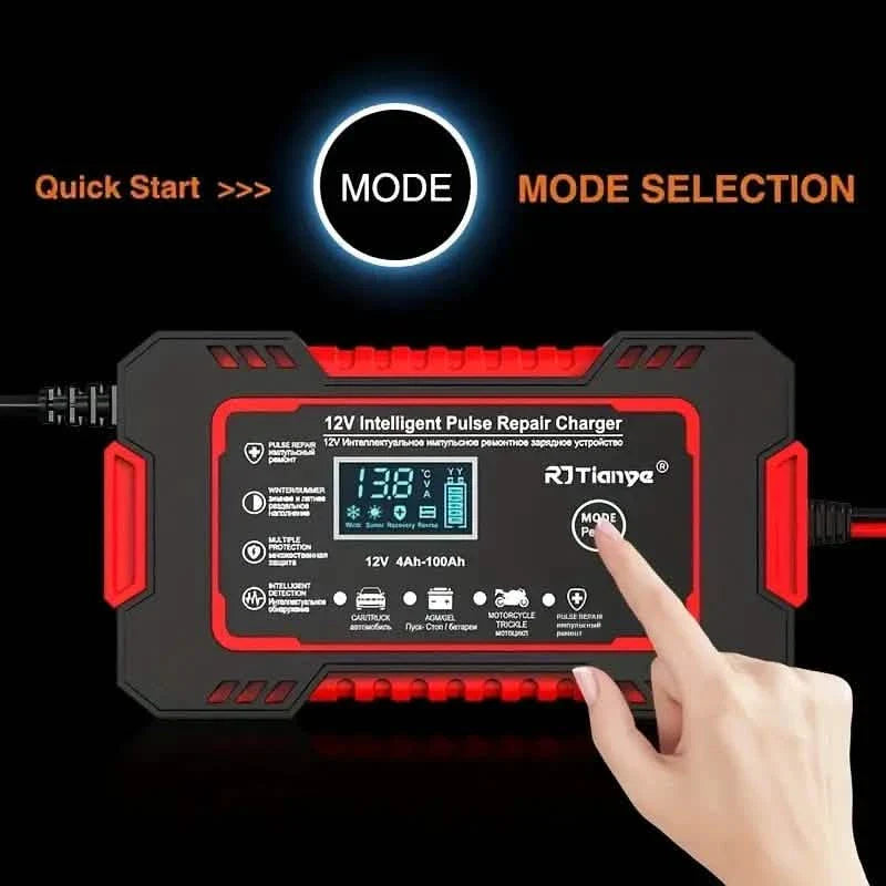 Car Battery Fast &amp; Efficiently Charger