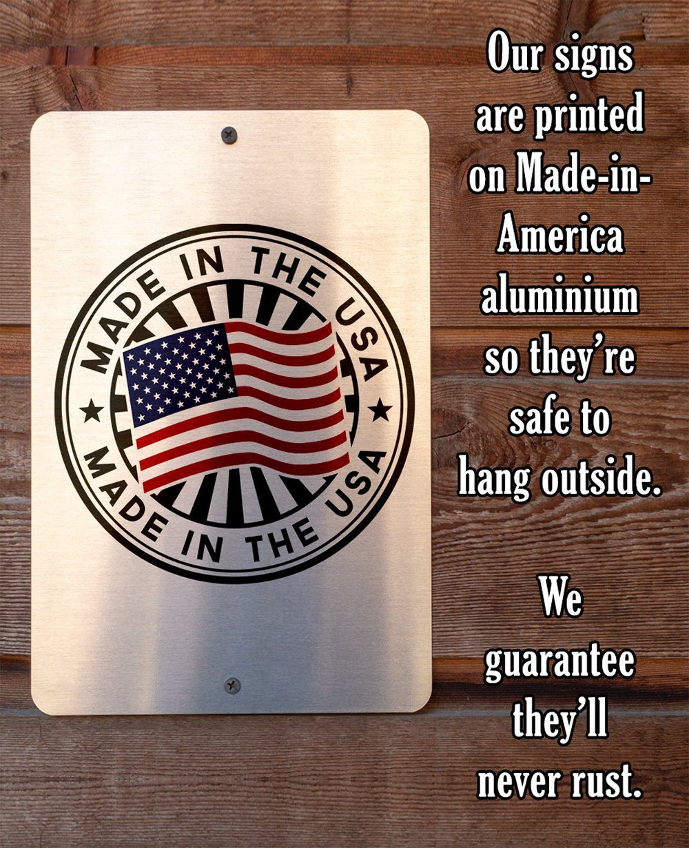 Caution Honeybees - Metal Sign