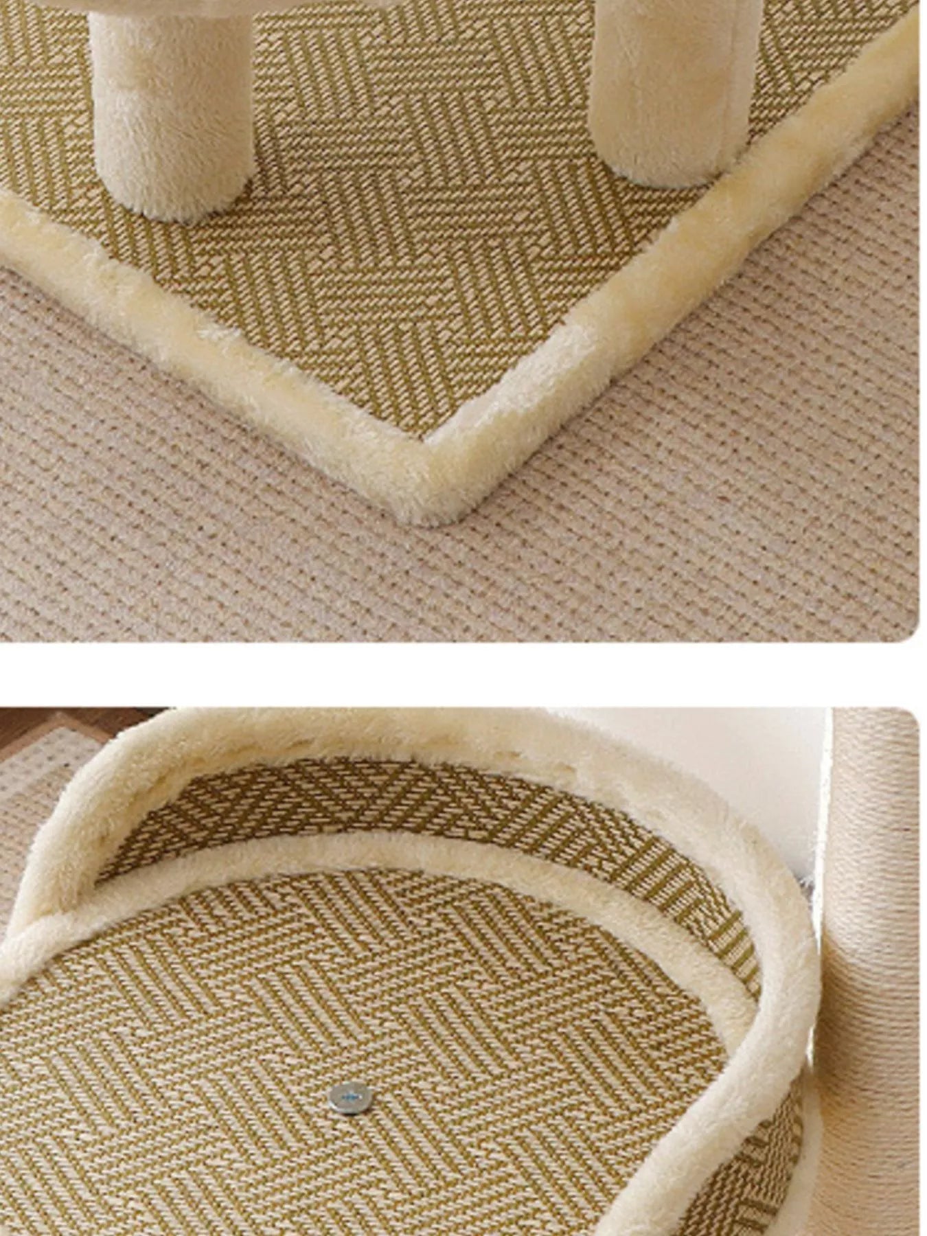 Plush Cat Tree Condo with Scratching Posts - Loving It Shop